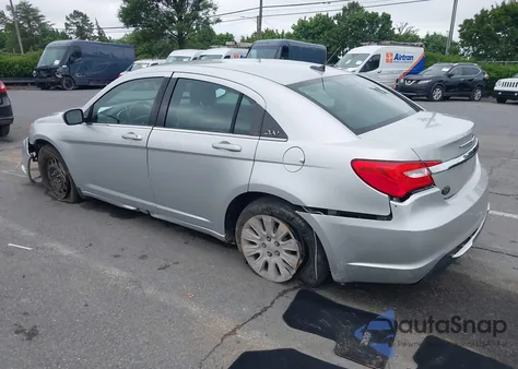 2012 Chrysler 200 Lx из США, поврежденный, VIN 1C3CCBAB3CN139180